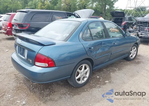 2001 Nissan Sentra Se from USA, damaged, VIN 3N1BB51D71L113176
